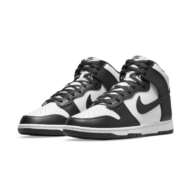 【超人気アイテム】Nike dunk high black white