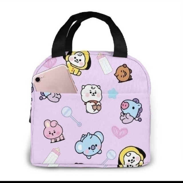 BTS   BT21ランチバック　保冷バック　ランチバック エンタメ/ホビーのタレントグッズ(アイドルグッズ)の商品写真