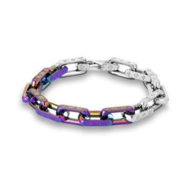 ルイヴィトン ブレスレット ブラスレ・チェーン レインボー L