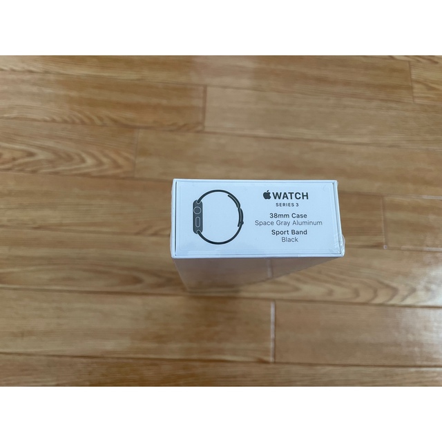 Apple Watch(アップルウォッチ)のApple Watch Series3 38mm 新品未開封 メンズの時計(腕時計(デジタル))の商品写真
