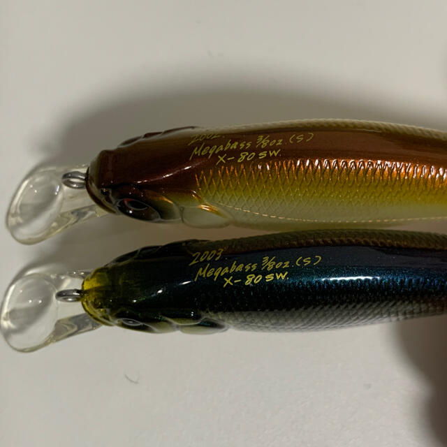 Megabass(メガバス)の【2個セット】メガバス X-80SW 3/8onz スポーツ/アウトドアのフィッシング(ルアー用品)の商品写真