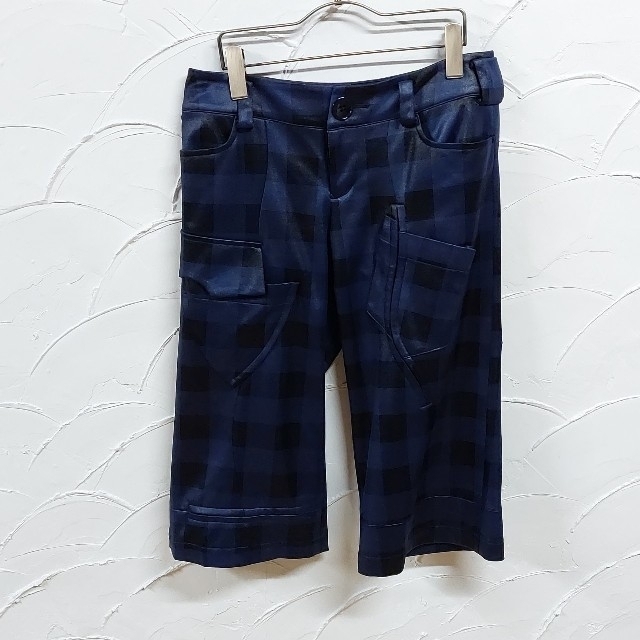 comme des garcons グレンチェックハーフパンツ www.cienciano.com