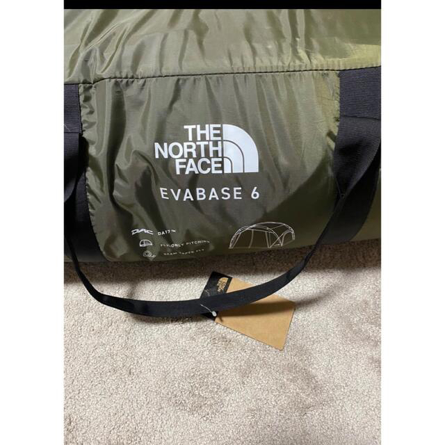 THE NORTH FACE(ザノースフェイス)の最安！THE NORTH FACE EVABASE6エバベース6 ほぼ新品 スポーツ/アウトドアのアウトドア(テント/タープ)の商品写真