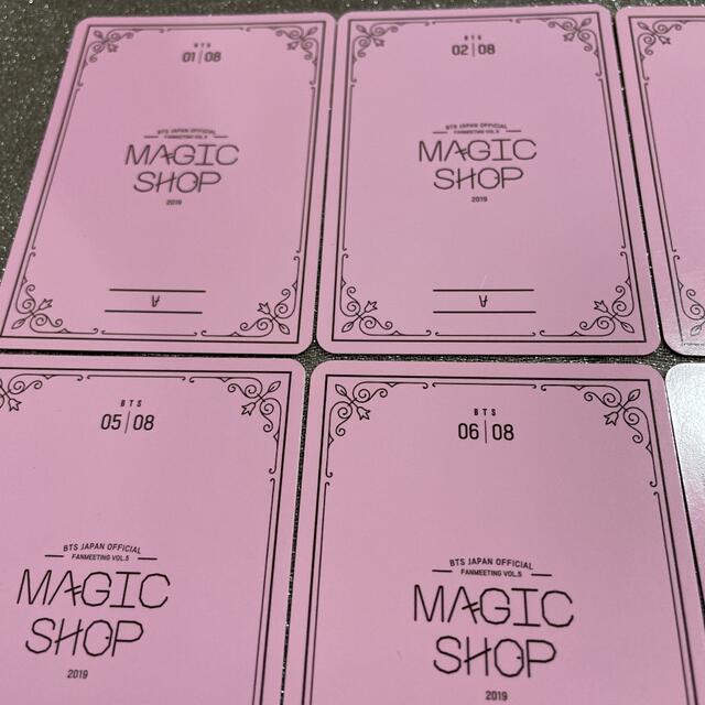 BTS Magic shop 日本 ミニフォト ユニット コンプ