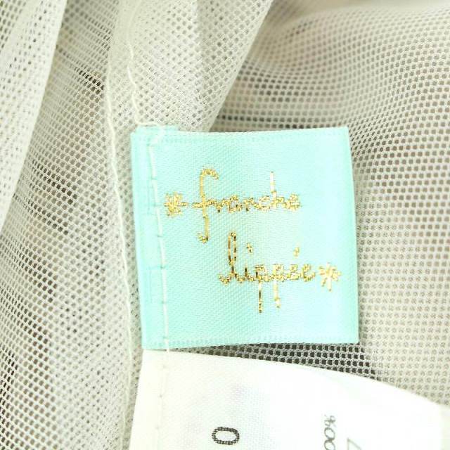franche lippee(フランシュリッペ)のフランシュリッペ フレアスカート チュールスカート M ベージュ レディースのスカート(その他)の商品写真