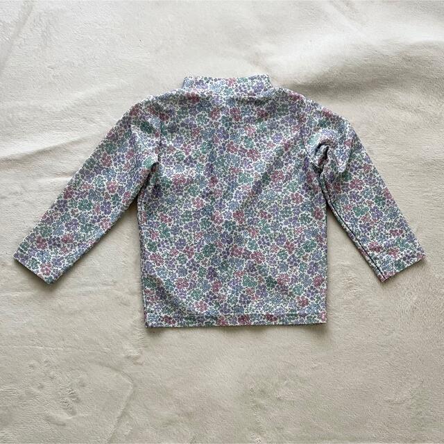 しまむら(シマムラ)のバースデイ　ラッシュガード  花柄　90 キッズ/ベビー/マタニティのキッズ服女の子用(90cm~)(水着)の商品写真