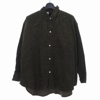 エヌハリウッド(N.HOOLYWOOD)のミスターハリウッド 19AW ワイド コーデュロイ シャツ 長袖 Nハリ 36(シャツ)