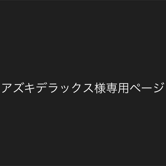 アズキデラックス様専用ページ