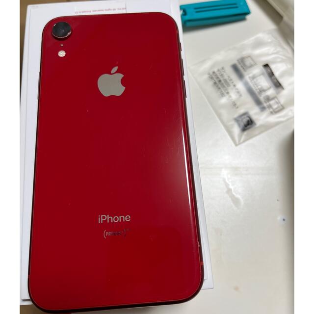 iPhone XR 64GB レッド 赤 simフリー iPhone XR 64GB レッド 赤 simフリー