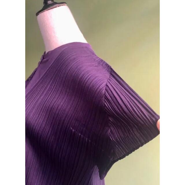 PLEATS PLEASE ISSEY MIYAKE(プリーツプリーズイッセイミヤケ)のIssey Miyake Pleats Please トップス L レディースのトップス(カットソー(半袖/袖なし))の商品写真