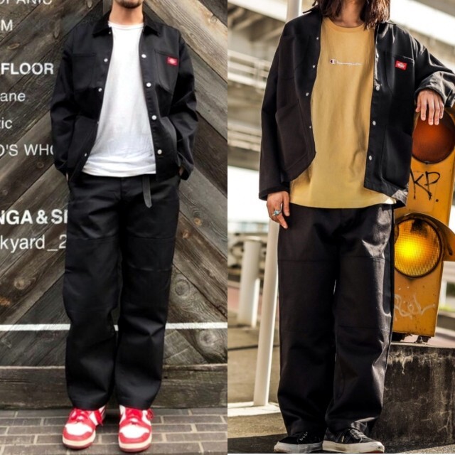 Dickies(ディッキーズ)の新品未使用 ディッキーズ USモデル ダブルニー BK W32×L30 ブラック メンズのパンツ(ワークパンツ/カーゴパンツ)の商品写真