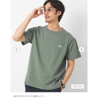 ザノースフェイス(THE NORTH FACE)の新品タグ付【別注】ノースフェイス パープルレーベル　プリント 刺繍 Tシャツ(Tシャツ/カットソー(半袖/袖なし))