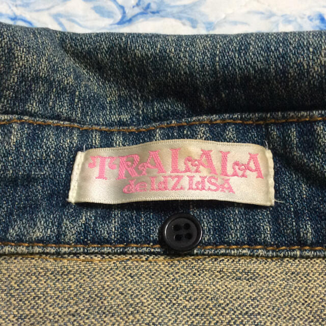 TRALALA(トゥララ)の値下げ　Tralala♡Gジャン デニムジャケット♡サイズM レディースのジャケット/アウター(Gジャン/デニムジャケット)の商品写真