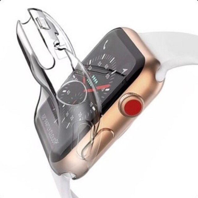 Apple Watch TPUカバー 40mm クリア スマホ/家電/カメラのスマホアクセサリー(モバイルケース/カバー)の商品写真