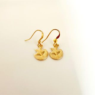 星と月のピアス・イヤリング(ピアス)