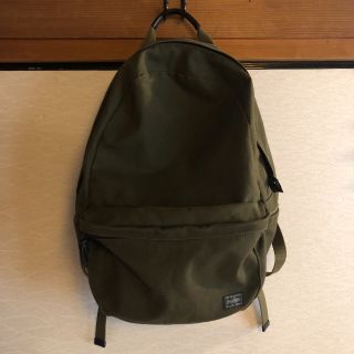 ポーター(PORTER)の美品！Porter 吉田カバン 大きめオシャレ♪ カーキ リュック ユニセックス(バッグパック/リュック)