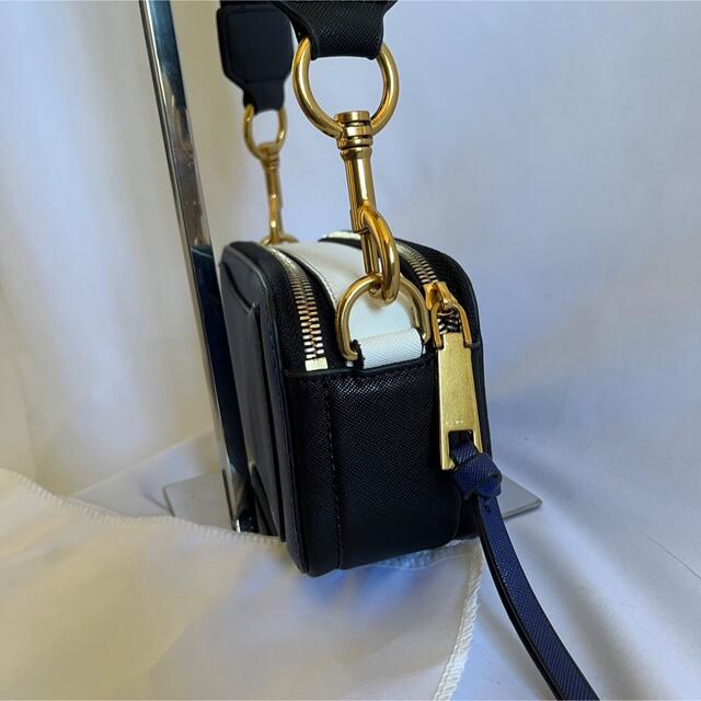 良品】マークジェイコブス ショルダーバッグ スナップショット ブルー