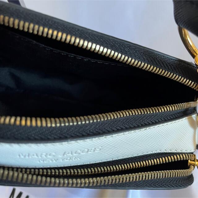 【美品】マークジェイコブス ショルダーバッグ スナップショット ブルーシーマルチ