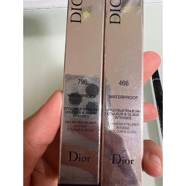 Dior(ディオール)のディオールショウ 24H スティロ ウォータープルーフ 466 796(限定) コスメ/美容のベースメイク/化粧品(アイライナー)の商品写真