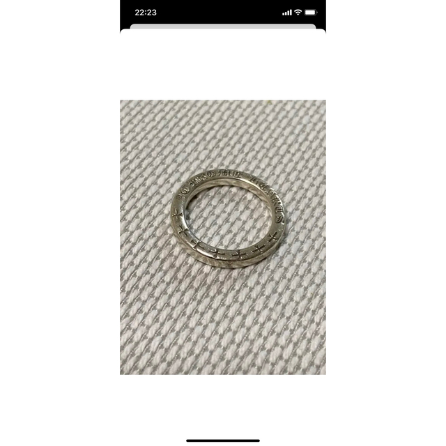 クロムハーツ NTFLリング 10号 入荷 lesnomadesques.com