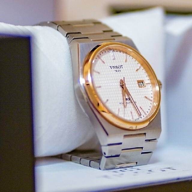 TISSOT(ティソ)の【機械式腕時計】TISSOT ティソ PRX ピーアールエックス メンズの時計(腕時計(アナログ))の商品写真