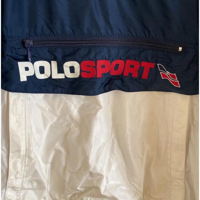 90's POLO SPORT ハーフジップ ナイロンジャケット