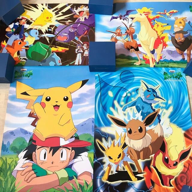 ポケモン】バンプレキャラポスター4点セット porteirinha.mg.gov.br