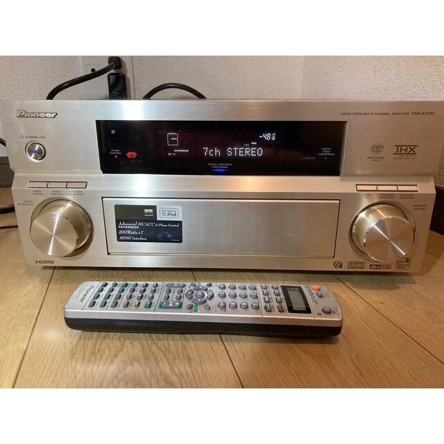 【希少】pioneer VSA AX2AV パイオニア　リモコン付