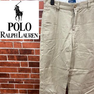 ポロラルフローレン(POLO RALPH LAUREN)の【90s】R19 ポロ ラルフローレン  チノパン コットンパンツ 古着パンツ(チノパン)