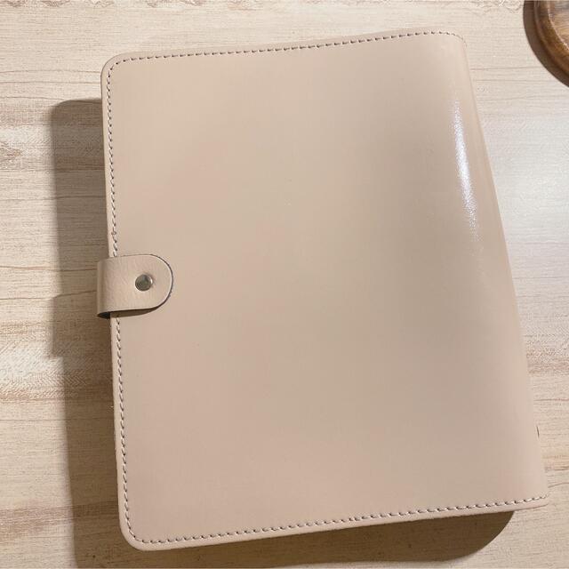 Filofax(ファイロファックス)のfilofax A5 手帳　ベージュ メンズのファッション小物(手帳)の商品写真