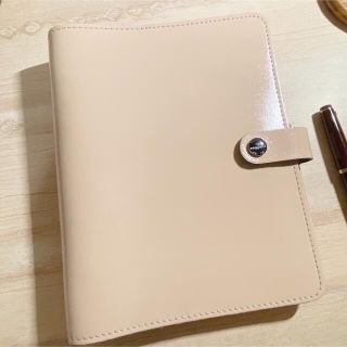 ファイロファックス(Filofax)のfilofax A5 手帳　ベージュ(手帳)