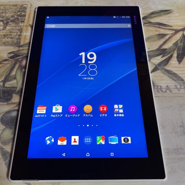 Xperia(エクスペリア)のXperia Z2 Tablet SOT21○アンテナ内蔵○テレビ機能付き○ スマホ/家電/カメラのPC/タブレット(タブレット)の商品写真