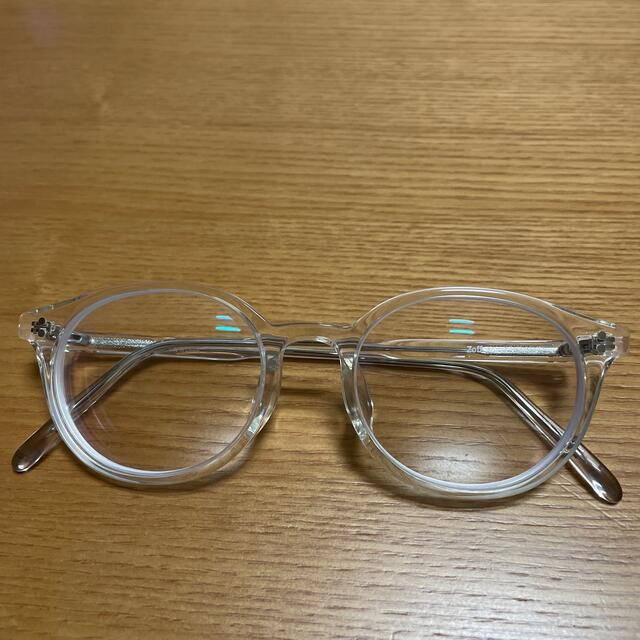 Zoff(ゾフ)のzoff クリアフレーム 眼鏡 メンズのファッション小物(サングラス/メガネ)の商品写真