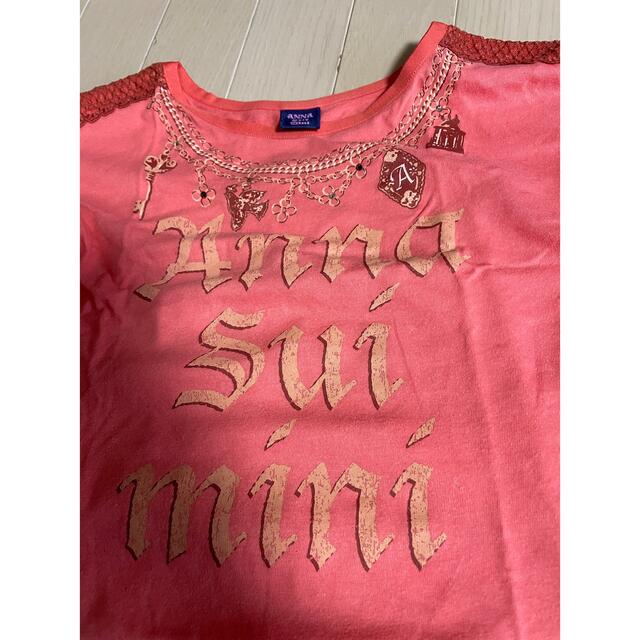 ANNA SUI mini(アナスイミニ)のTシャツ　チュニック キッズ/ベビー/マタニティのキッズ服女の子用(90cm~)(Tシャツ/カットソー)の商品写真