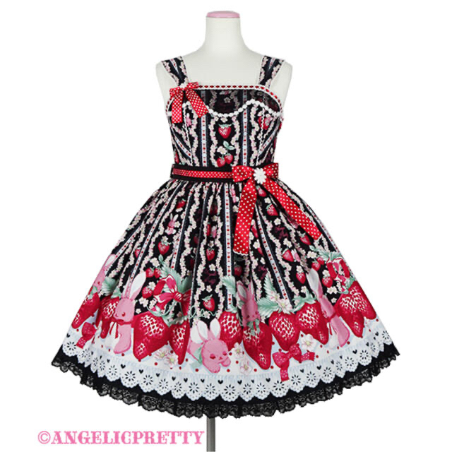 Angelic Pretty Little Bunny Strawberry 苺