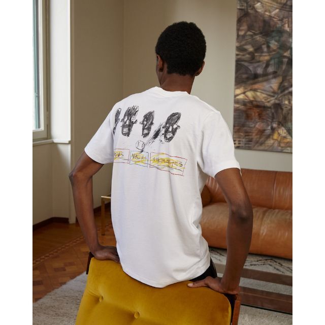 OFF-WHITE(オフホワイト)のオフホワイト OFF-WHITE Tシャツ バスキアコラボ メンズのトップス(Tシャツ/カットソー(半袖/袖なし))の商品写真