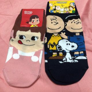 フジヤ(不二家)の靴下　韓国　レディース　ソックス　まとめ売り　ペコちゃん　スヌーピー　新品(ソックス)