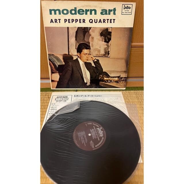 modern art ART PEPPER QUARTET レコード LPの通販 by sidewoods｜ラクマ