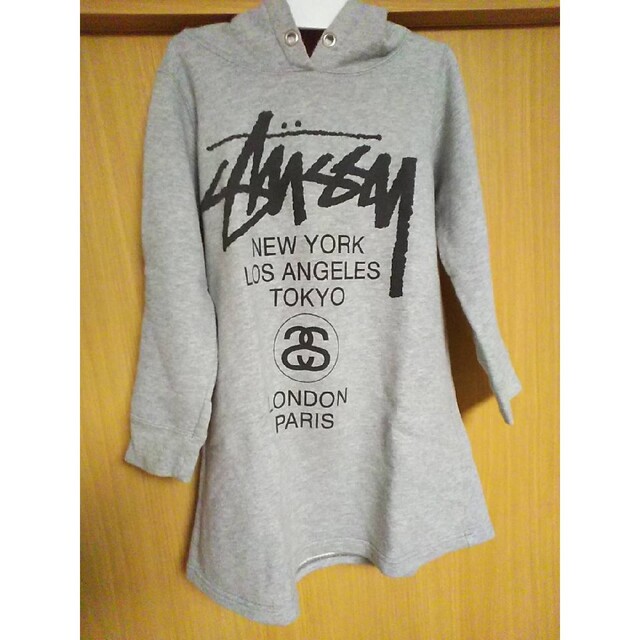 スウェット XL グレー STUSSY ワールドツアー