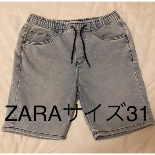 ZARA(ザラ)の【美品】ZARAハーフパンツ ショートパンツ メンズ　サイズ31  ストレッチ メンズのパンツ(ショートパンツ)の商品写真