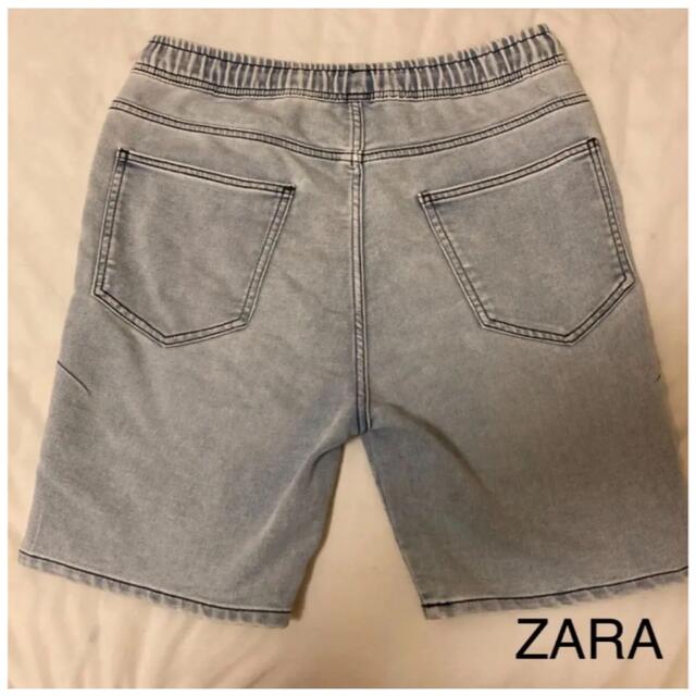 ZARA(ザラ)の【美品】ZARAハーフパンツ ショートパンツ メンズ　サイズ31  ストレッチ メンズのパンツ(ショートパンツ)の商品写真