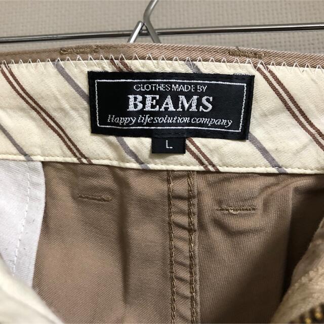 BEAMS(ビームス)のBEAMS ハーフパンツ メンズ　Ｌ　ベーシック チノ ショーツ メンズのパンツ(ショートパンツ)の商品写真