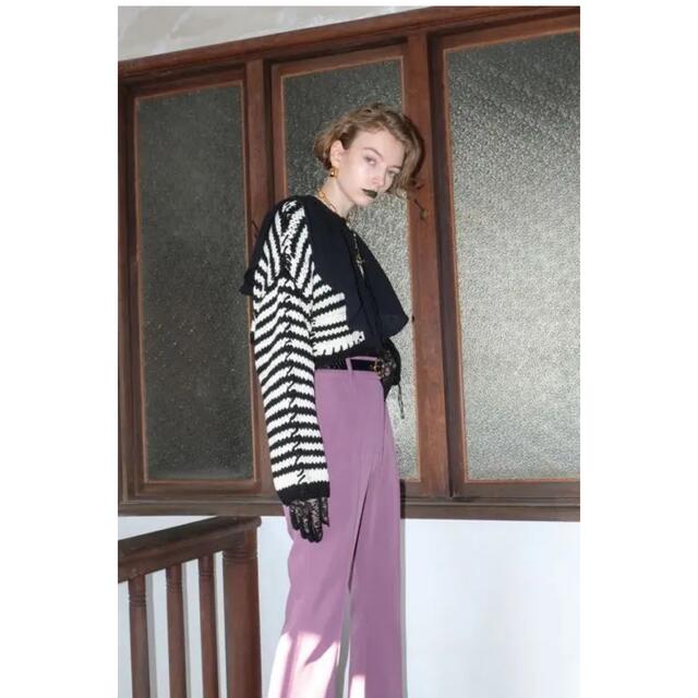 SOLOV BULKY BORDER BOLERO（定価27,500円） 1