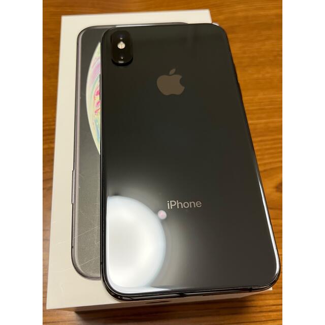 iPhoneXS 256gb スペースグレイ docomo SIMロック解除済