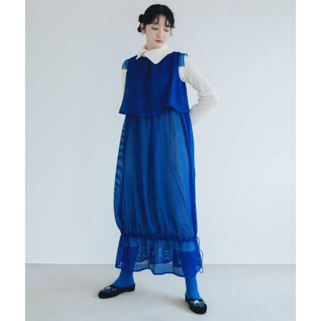 メッシュ ワンピース 20aw ritsuko karita