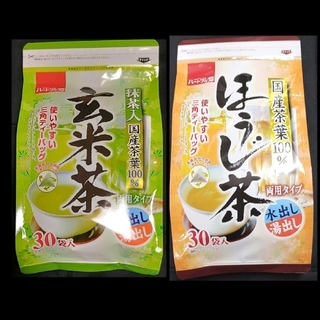 三井食品ハートフル畑  ほじ茶と玄米茶セット 水出し湯出し(茶)