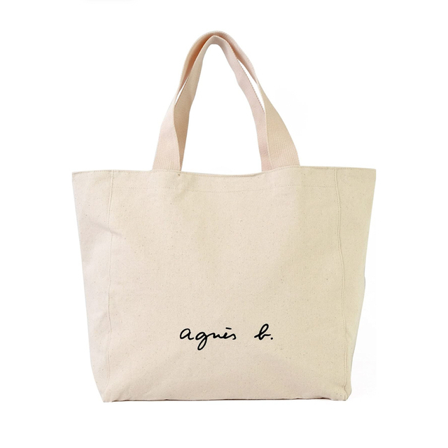agnes b.(アニエスベー)の【最終お値下げ‼️】アニエスベートートバッグ白 レディースのバッグ(トートバッグ)の商品写真