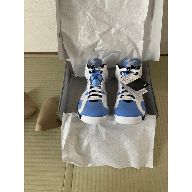 Nike Air Jordan 6 "UNC"の28センチ