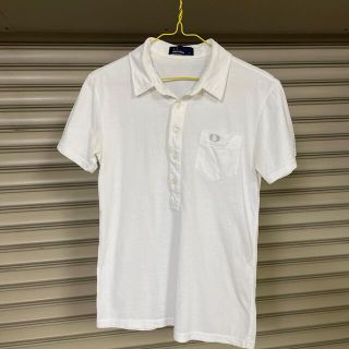 フレッドペリー(FRED PERRY)のフレッドペリー  半袖シャツ 白 S(ポロシャツ)