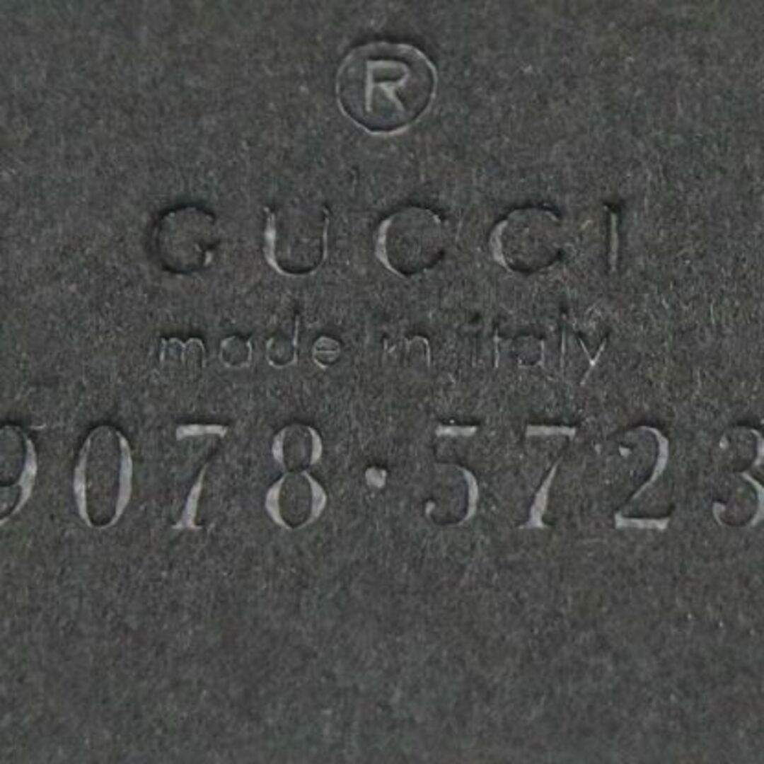 Gucci(グッチ)の【GUCCI】グッチ レザー ロゴプリント iPhone7/8/SEケース BK スマホ/家電/カメラのスマホアクセサリー(iPhoneケース)の商品写真